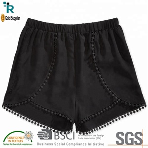 2021 nuevo verano niños niña Casual encaje transpirable ecológico Spandex/pantalones cortos de algodón lindos anillos laterales 4-15 años Bangladesh - Product Image 3