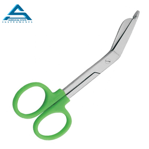 Ciseaux utilitaires en acier inoxydable avec poignée en plastique pour les infirmières ou la base d'instruments chirurgicaux en toile - Product Image 4