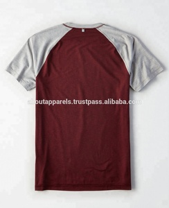 Nueva llegada barato elegante logotipo personalizado diseñar su propia camiseta de marca, la mayoría de los hombres de venta personalizado elegante raglán transpirable camiseta - Product Image 6
