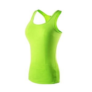 Women Workout Tank Tops Sleeveless T-shirt Sport Gym <b>Clothes</b> Fitness Yoga Vests Yoga Tan Tops Exercise Fitness Tank Top Running - Product Image 5