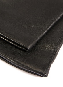 Guantes de cuero de piel de cordero con forro de Cachemira para mujer Guantes de conducción clásicos Accesorio elegante y de moda para un estilo sofisticado - Product Image 5
