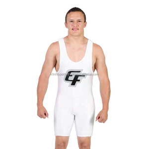Lutte Jaune Singlet pour Adulte - Product Image 5