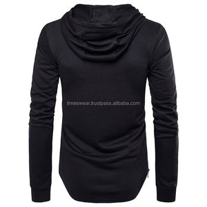 Sudadera deportiva con capucha para hombre, de manga larga, ajustada, a la moda - Product Image 2