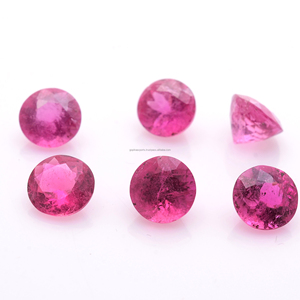 พลอยโกเมน rhodolite พลอยสังเคราะห์แบบหลวมจากธรรมชาติรูปทรงทั้งหมด - Product Image 4