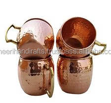 Factory Price Copper <b>Beer</b> <b>Mug</b> From Moradabad (India) Sustainable Drinkware with Engraved Logo EU Certified - Product Image 2