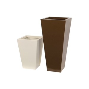 <span class=keywords><strong>Macetero</strong></span> de acero corten personalizado con pantalla de enrejado - Product Image 1