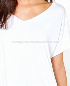 Camiseta gris personalizada de alta calidad para mujer, algodón transpirable con estampado, nueva, elegante y barata, de talla grande, longitud corta - Product Image 4