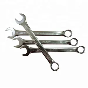 Hot Selling 22 mm Chrome Vanadium Combination Spanners Wrench Set used to Provide Grip and Tighten or Loosen Fasteners