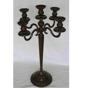 Handmade Metal Long Stem <b>Black</b> Candle Stand 5-Arm Wedding Decorative Candleholder for Home Decor <b>Candlestick</b> Lanterns Candelabra - Product Image 1