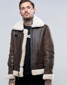 Chaqueta de piel de oveja de Turquía de la temporada de invierno de 2018 de Galvaine, modelo GLVN0023 - Product Image 4