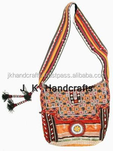 Venta al por mayor bolsos de mano de diseño de hombro exclusivos de Banjara indio - Product Image 2