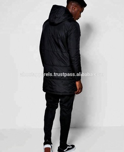 Manteau matelassé en fourrure pour homme, chaud, long et épais, décontracté, avec capuche, nouvelle collection hiver 2020 - Product Image 4