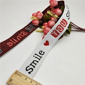 Tùy Chỉnh Dệt Silicone Ribbon Chống Trượt Jacquard/Thêu Đàn Hồi Ban Nhạc/Đồ Lót Đàn Hồi Dây Thắt Lưng Hoặc Boxer - Product Image 2