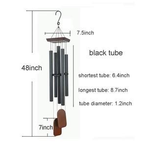 Campanas de viento de pájaro de metal para uso decorativo - Product Image 4