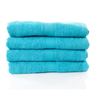 Serviettes de visage en coton éponge absorbant de luxe Serviette de bain douce 100% coton pour hôtel, vente en gros à la maison en Inde. - Product Image 1