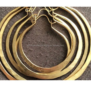 Handmade Gold-Plated Brass Choker Necklace Vintage <b>Statement</b> <b>Jewelry</b> Strands Design for Wedding Fashion Pendant Necklaces - Product Image 1