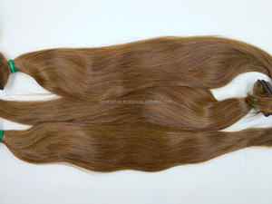 Cheveux Remy 100% naturels lisses moyenne — queen beauty, trame de cheveux humains, couleur Pure - Product Image 6