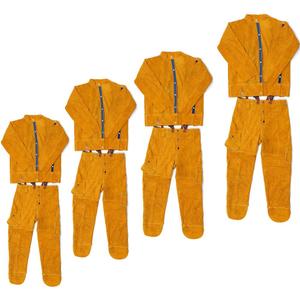 Haute Qualité de Soudure En Cuir Fendu Vêtements Costume - Product Image 1