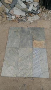 Panel de pared de piedra pizarra verde Zeera natural suelo de cocina tradicional interior/exterior acabado de superficie dividida decoración de pared de azulejo - Product Image 4