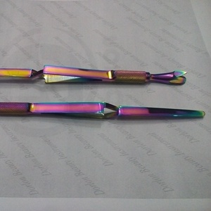 Pince à cuticules en acrylique arc-en-ciel 3 en 1 pour pincer les ongles - Product Image 6