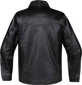Gran oferta, chaqueta de cuero de talla grande hecha a medida para hombre, chaqueta de invierno de alta calidad con cremallera frontal con piel de oveja, característica impermeable transpirable - Product Image 3