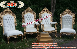 ชุดเก้าอี้แมนเด็ปสีขาวมีสไตล์สำหรับงานแต่งงานอินเดียหรูหราตกแต่งงานแต่งงานเจ้าสาวเจ้าบ่าวเก้าอี้แมนดา็ปขายส่งสหรัฐอเมริกา - Product Image 4