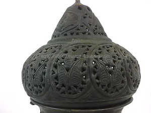 Antique Style Égyptien AN43 Fait Main Noir Trépied Brûleur D'encens Qualité Premium Design Unique - Product Image 3