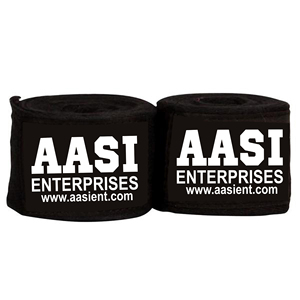 Bandages de boxe professionnelles avec logo personnalisé, design de style mexicain, tissu élastique pour l'entraînement - Product Image 1