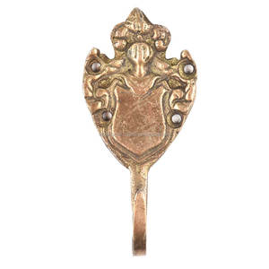 Cintres muraux d'été en laiton doré, fait à la main, crochets réutilisables, pour manteau, pour chapeaux, vêtements lourds - Product Image 2