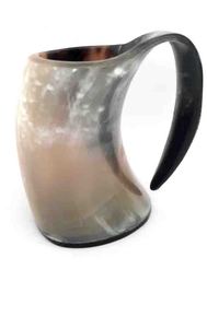 Jarra Vikinga de Cuerno de Búfalo de Alta Calidad Directamente de Fábrica en India, Artesanía de Calidad, Taza de Cuerno para Fiestas, Jarra Medieval para Cerveza - Product Image 4