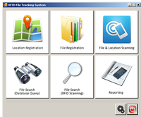Hardware de seguimiento de documentos de archivo RFID y proveedor de sistema de Software