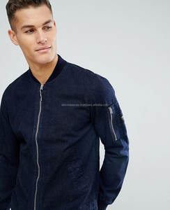 Chaqueta vaquera 100 de algodón para hombre, servicio OEM, moda - Product Image 1