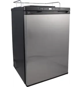 Dispensador de refrigerador de cerveja, máquina de kegeradores de aço inoxidável para barril - Product Image 1