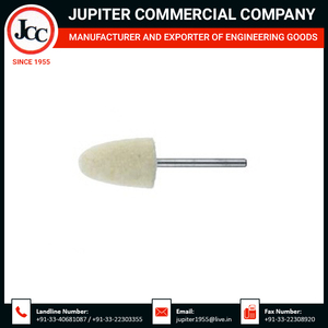 Disques abrasifs en feutre de laine 100% Jupiter - Modèle de cônes en feutre, taille selon le modèle - Product Image 4