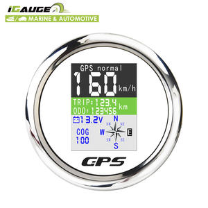 Compteur de vitesse GPS numérique multifonction étanche 3-13 "85mm de haute qualité pour la marine et l'automobile - Product Image 1
