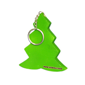 Adornos de árbol de Navidad de madera de color personalizados, formas artesanales para pintar - Product Image 1