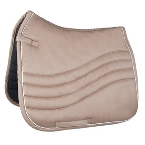 Almohadilla de sillín inglesa de algodón acolchado púrpura, equipo de equitación transpirable suave, accesorio ecuestre duradero, exportador y fabricante indio - Product Image 4