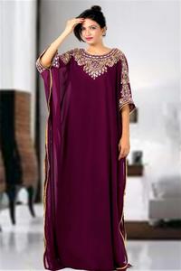 Abaya — robe musulmane de qualité supérieure, kimono, kaftan, jalbab of the art, ajm, 2019 — 2020 - Product Image 3