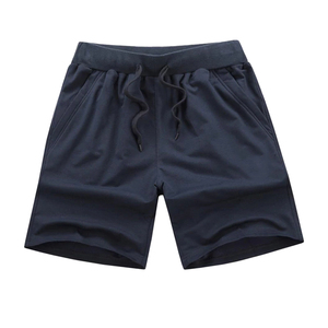 Pantalones cortos de algodón de alta calidad para hombre, Shorts informales de entrenamiento, con cintura elástica, para verano - Product Image 2