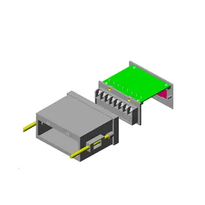 New Design Standard Din Panel Case-IC-148-06 Enclosures Customize Waterproof Case Panel Box