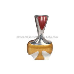 Florero de aluminio moderno Nuevo Diseño Popular Florero decorativo para el hogar Florero de decoración interior Florero - Product Image 2