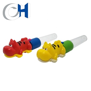 Hot Sale Classical Multicolor Plastic animal Tiger candy toy - Product Image 2