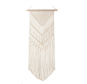 Indien meilleur artisanal 100% coton macramé tenture murale Boho macramé tenture murale en gros fabricant - Product Image 1