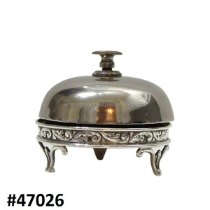 Campana para mostrador de Hotel con acabado de espejo Vintage - Product Image 2