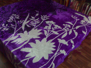 ผ้าห่มขนแกะสีพื้นแบบเกาหลีผ้าห่มขนมิงค์นุ่มพิเศษ1ชั้นและ2ชั้นในขนาด220x240ซม. โพลีเอสเตอร์100% โดยผู้ช่วยให้รอด - Product Image 3