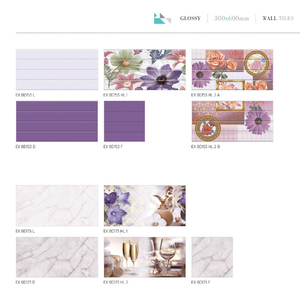 Carreaux muraux en céramique standard Carreaux classiques rustiques antibactériens pour salle de bain et cuisine - Product Image 1