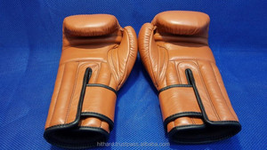 Gants de boxe en cuir de vache fin, accessoire japonais - Product Image 5