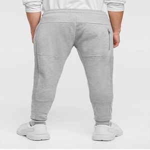 กางเกงวิ่งผ้าคอตตอนของผู้ชาย,กางเกงวอร์มปักลายตัวอักษรแนวสปอร์ต - Product Image 3