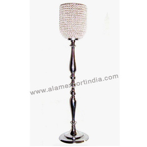 Centro de Mesa de Aluminio Metálico Hecho a Mano, Tamaño Personalizado, para Decoración de Bodas, Fiestas y Hogar - Product Image 2
