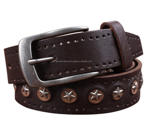 Hebilla de pin de aleación de zinc de alta calidad para hombre, cinturón informal de cuero genuino vintage de grano completo, diseño personalizado, precio al por mayor - Product Image 3